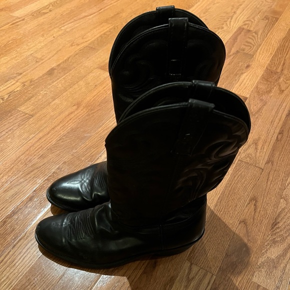 Glide Gear black cowboy boots size 10.5EE men’s Used** - Picture 6 of 7